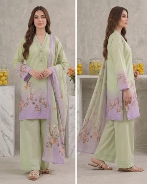 Printed Airjet Lawn Suit