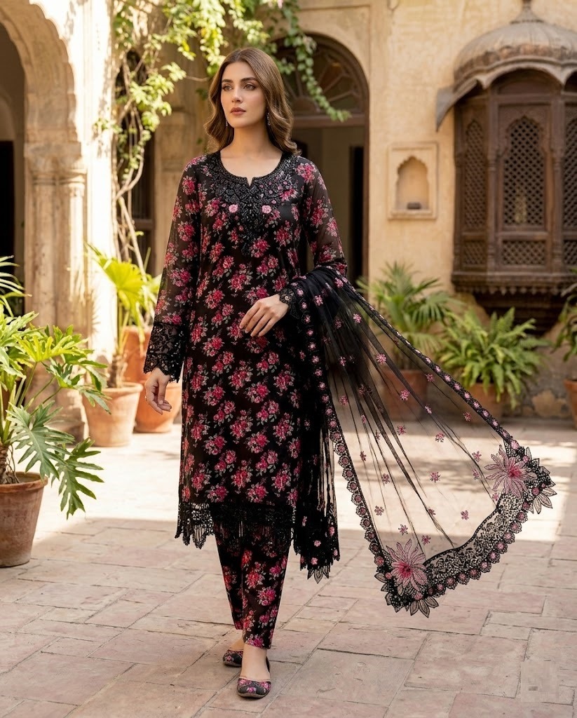 Luxury Lawn Suit